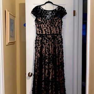 Black and Nude Dress